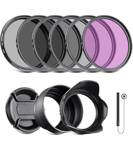 Amazon.com : 7 Piece 40.5mm Filter Set Includes 3 PC Filter