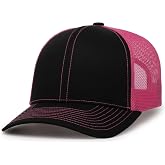 Pacific Headwear Snapback Trucker: Stylish Unisex Cap for All-Day Comfort