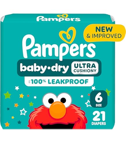 Amazon.com: Pampers Baby Dry Diapers - Size 6 - 21 ct : Everything