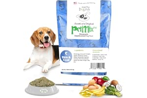 Healthy Dogma - PetMix Dehydrated Dog Food for Allergies, Joint Support & Mobility - Grain Free, Raw, Homemade Dog Food (Skin & Coat, 10 lbs)