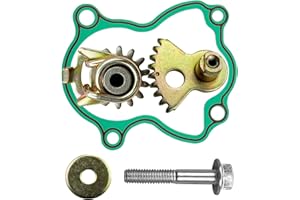 QNHEAY Gearshift Fan Gear Driven Kit Fit for Yamaha Rhino 660 UTV Grizzly 660 ATV 2002-2008, Replace 5KM-18191-00-00 5KM-18197-00-00 5KM-18146-00-00