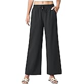 Women's Palazzo Pants for 29"/31" Flowy Travel Wide Leg Pants 2026 Ladies Casual Summer Loose Beach Lounge