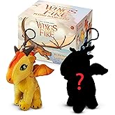 Tui T. Sutherland's - Wings of Fire Dragon Plush Danglers - Sunny & Mystery Dragon Combo Box - Soft Stuffed Animal Dangler Toy - Collectible Dragon Plushies for Kids - 2 Dragons Per Box