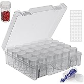 30 Slots Diamond Painting Storage Containers, Bead Organizer Box, Bead Storage Containers Plastic Diamond Painting Art Access