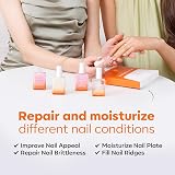 Modelones 8 in 1 Ridge Filler Nail Strengthener Base Coat 15ml Clear view 7