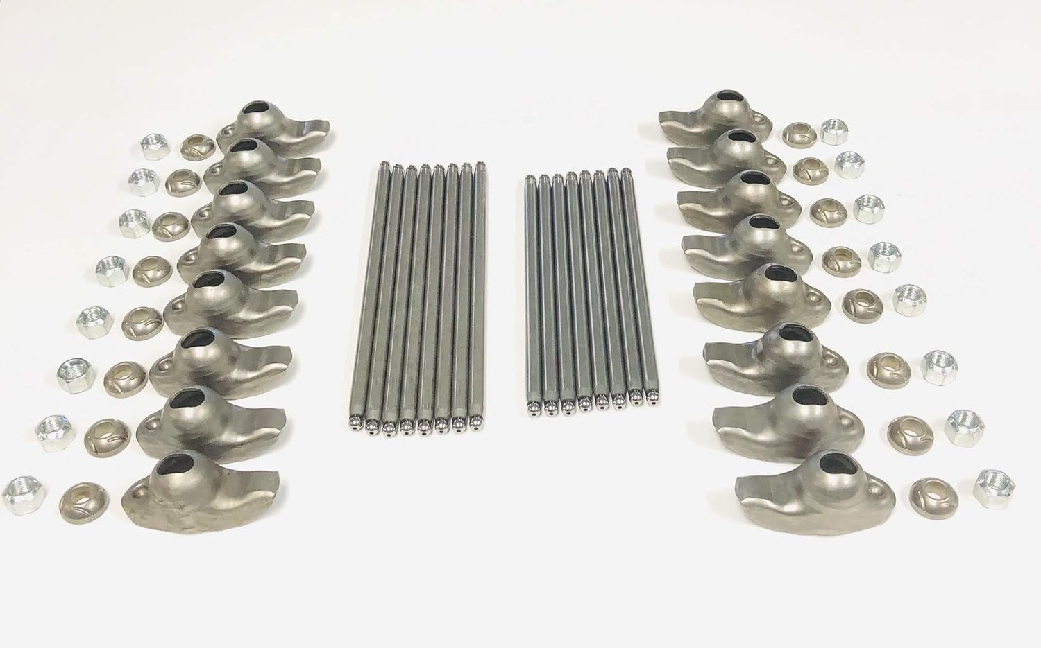 Rocker Arm & 3/8" Pushrod Set compatible with 19661990