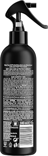 TRESemmé Care & Protect Heat Defence Spray 300 ml Pack of 2 UK view 3