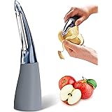HOOMIL Vegetable Peeler for Kitchen, Potato Peeler with Sharp Blade for Fruit, Veggie, Carrot, Apple - Grey