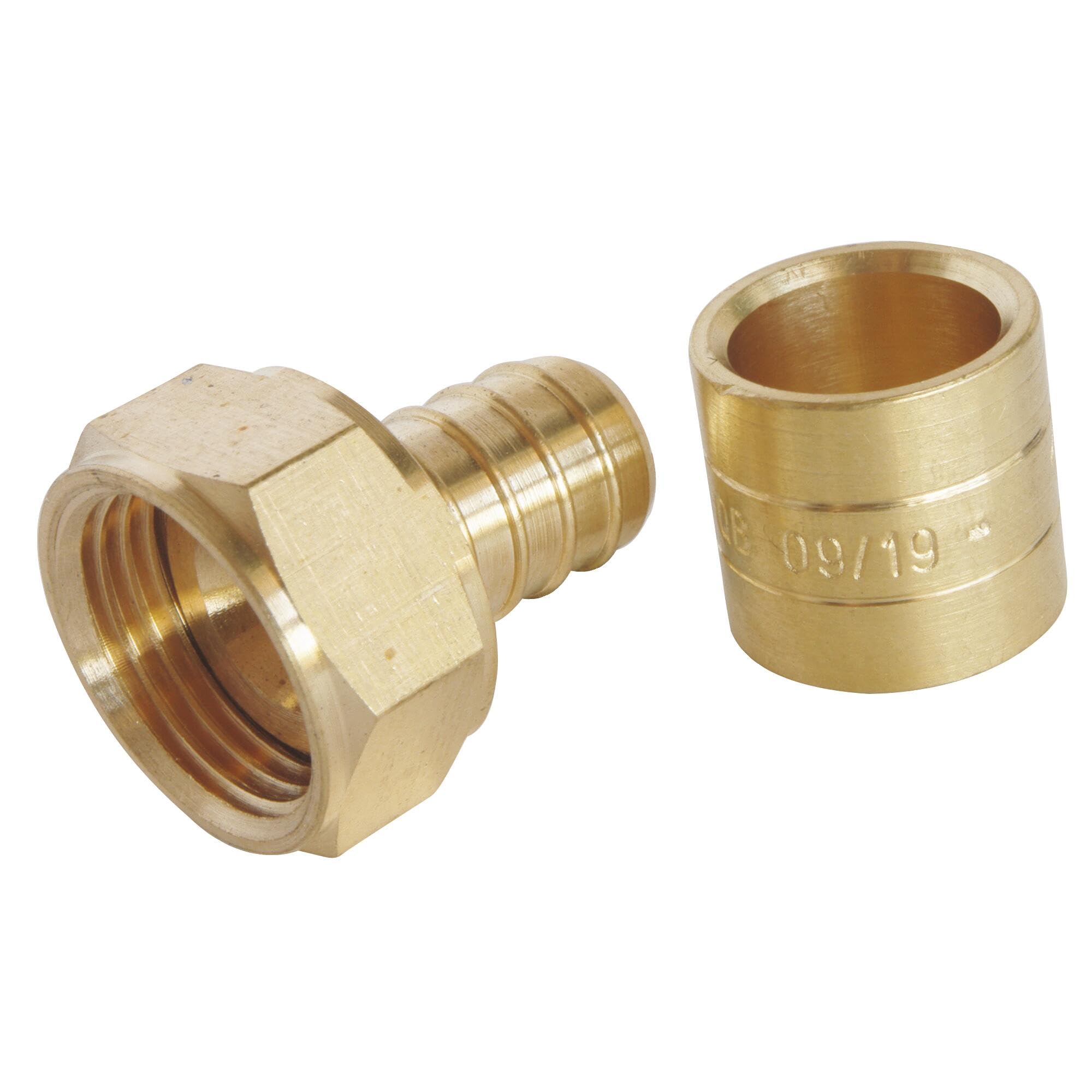 SOMATHERM FOR YOU 2301-12-12 Straight Sliding Screw Connection, Multicoloured, weiblich 12/17 (3/8") -PER 12