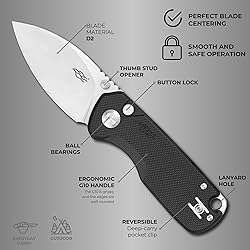 Firebird GANZO FH925-BK Small Pocket Folding Knife