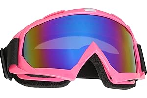 BROYEUR Motorcycle Goggles Dirt Bike Goggles ATV/Riding/Ski Motion Goggles ，for Men Women Adult Youth Riding