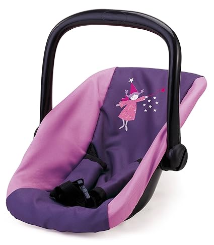 Bayer Design 67612AA Puppenautositz, Puppenzubehör, Puppentrage, schönes Design, lila