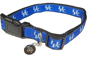PRO SPORT BRAND College Pet Dog Collars (Small, Kentucky)