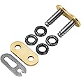 DID (520ATV2-FJ-TFC-CL) Gold High Performance X-Ring ATV Clip Type Connecting Link