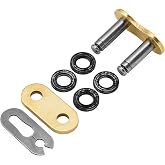 RK Racing Chain GB520XRE-CL Gold Clip Type Connecting Link