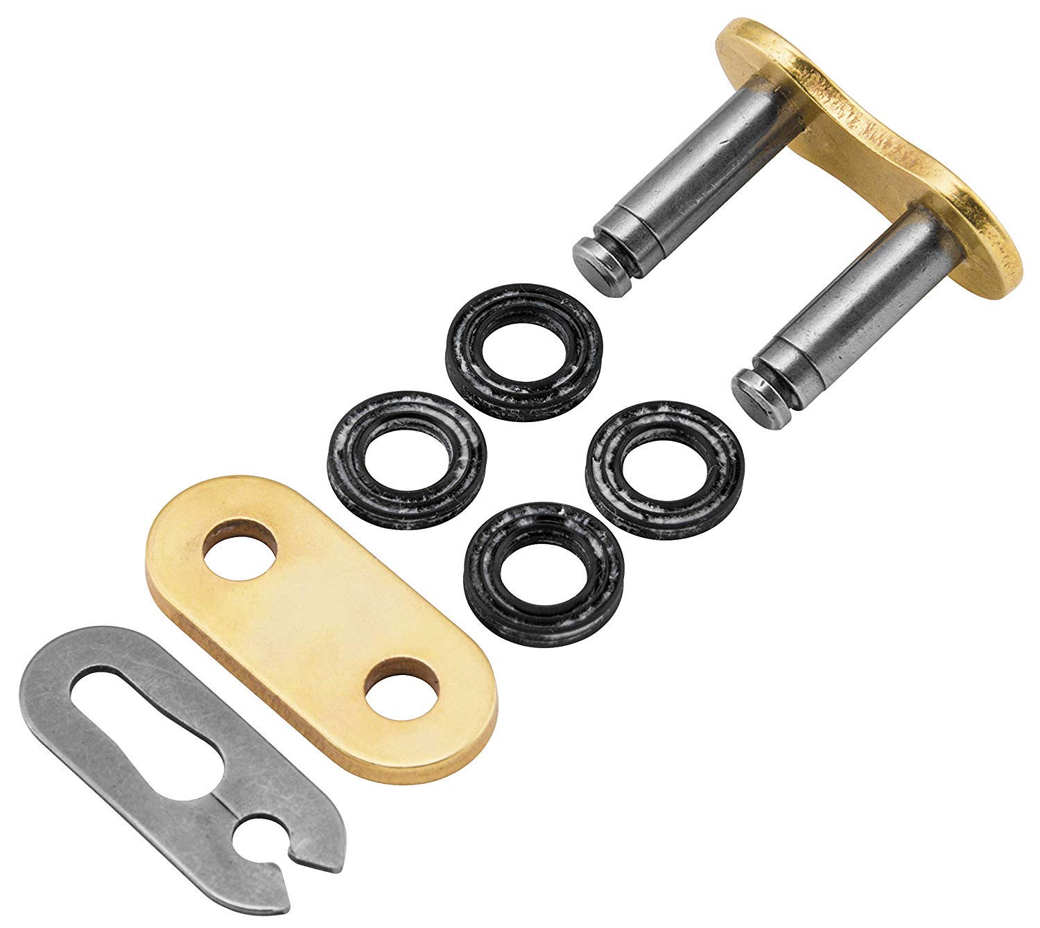 Photo 1 of DID (520ATV2-FJ-TFC-CL) Gold High Performance X-Ring ATV Clip Type Connecting Link