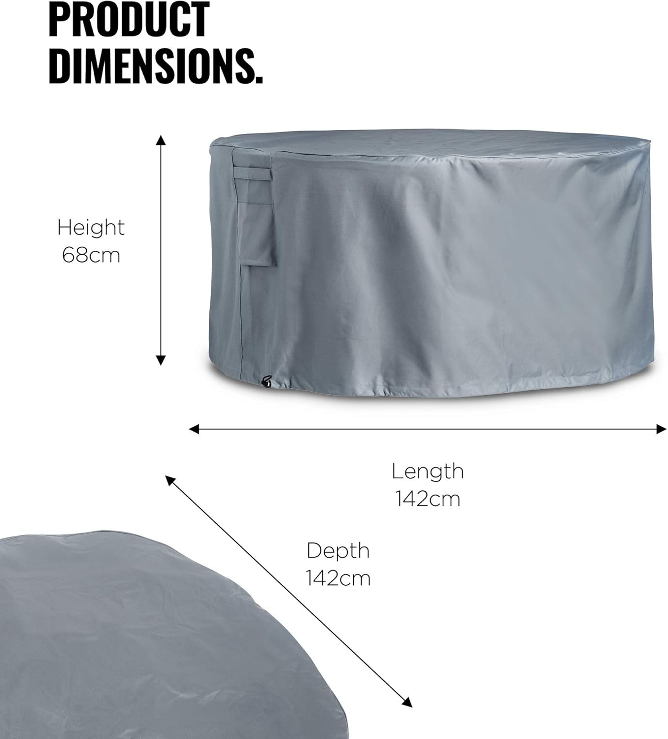 VonHaus Waterproof Garden Table & Chairs Cover ‘The Storm Collection