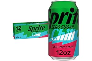 SPRITE ZERO Sprite® Chill Zero Sugar Cherry Lime Natural Flavor Soda Soft Drink Cans, 12 fl oz, 12 Pack