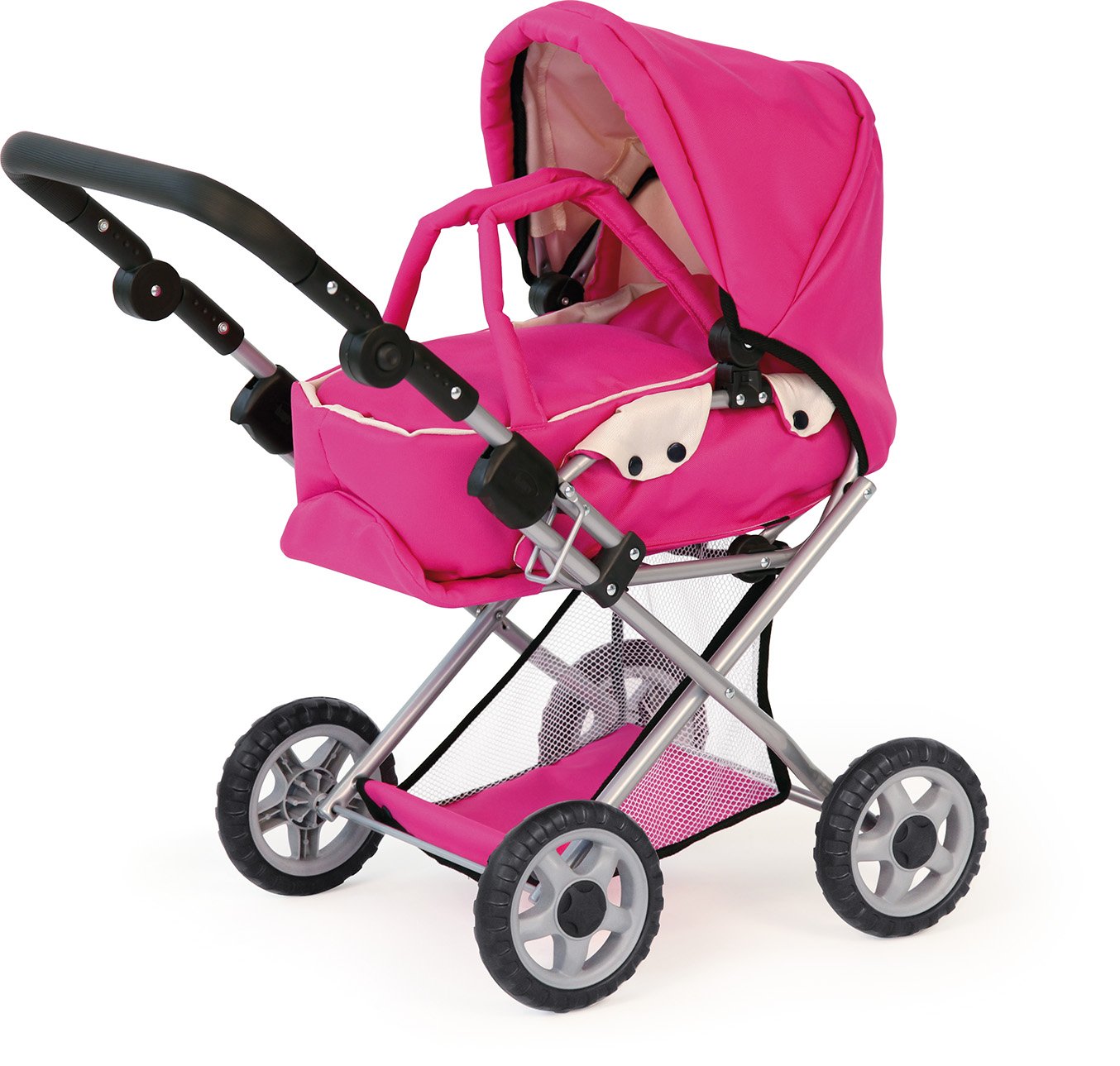 Bayer Design B2813929 Maxi, Doll Pram hot Pink Amazon.co.uk Toys & Games