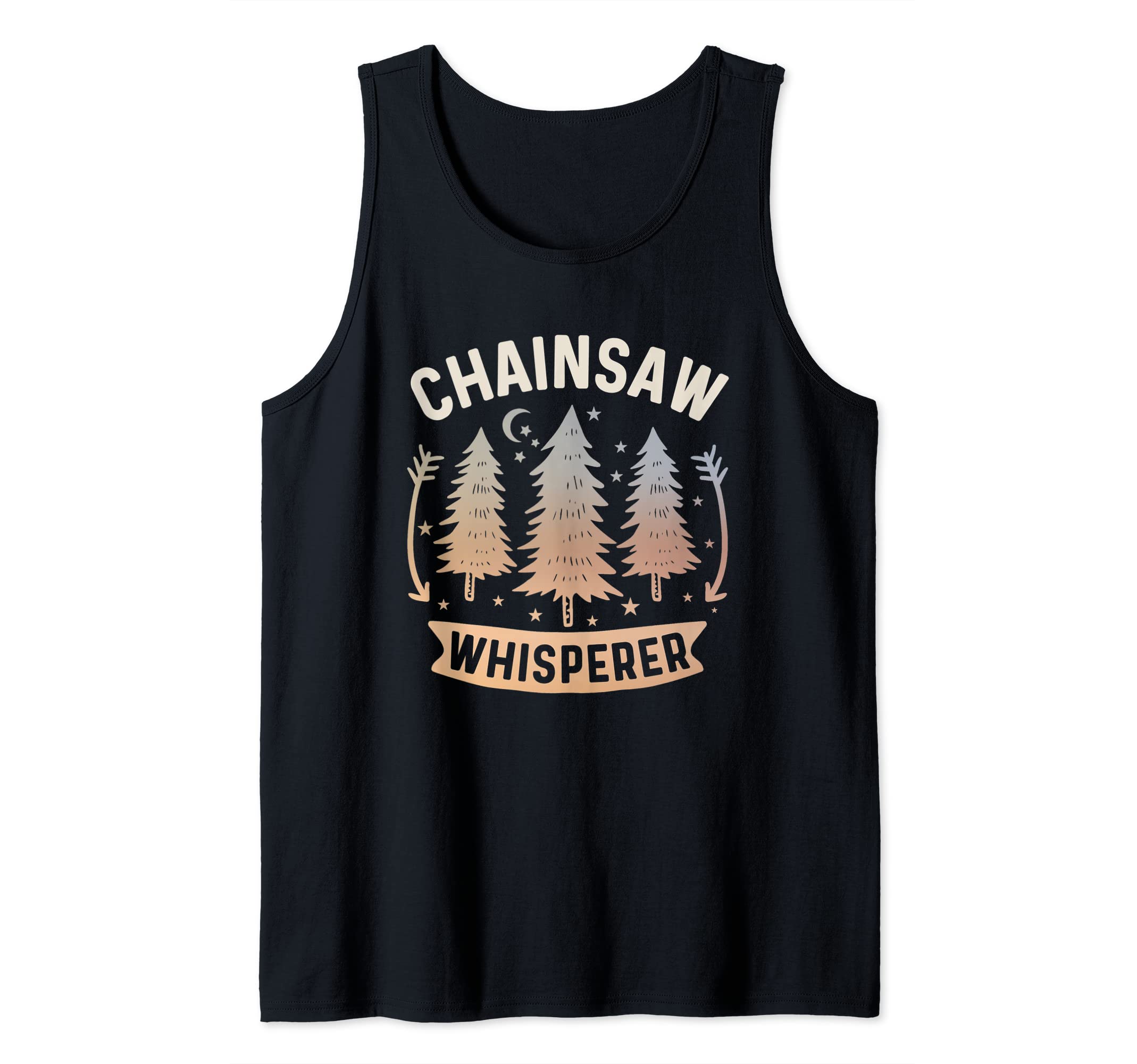 Arborist Lumberjack Logger Chainsaw Whisperer Tree Trimmer Tank Top