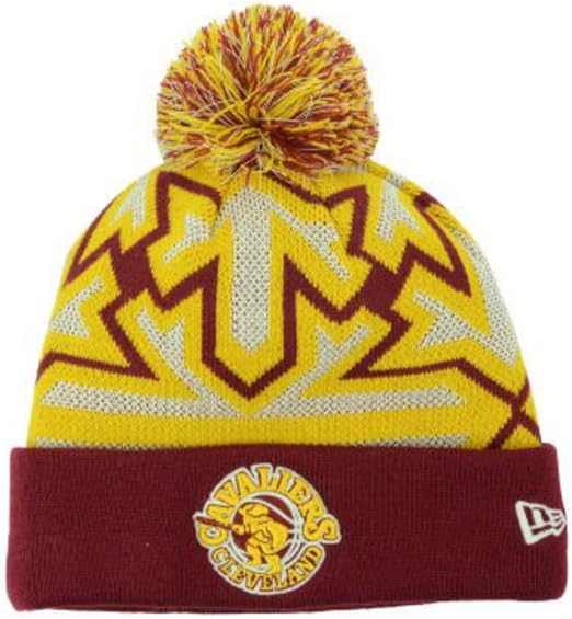 cleveland cavaliers knit pom hat