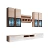 MB-Muebles-Bonitos-Mueble-de-salon-Moderno-Acosta-Ancho-300-x-Alto-190-x-Profundo-456cm-MDF-Brillo-Lacado-LED MB-Muebles-Bonitos-Mueble-de-salon-Moderno-Acosta-Ancho-300-x-Alto-190-x-Profundo-456cm-MDF-Brillo-Lacado-LED