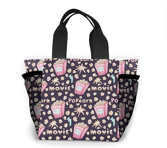 Amazon Co Jp トートバッグ ポップコーンバケット 手提げ バック マザーズバッグ 男女兼用 折りたたみ 大容量 収納エコバッグ ミニョッピングバッグ バッグ 多機能 超軽量 通勤 旅行 出張 人気 カジュアル Shoes Bags