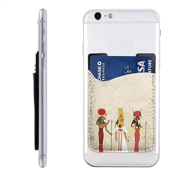 Amazon Com Ancient Egypt Banner Phone Card Holder For Back Of