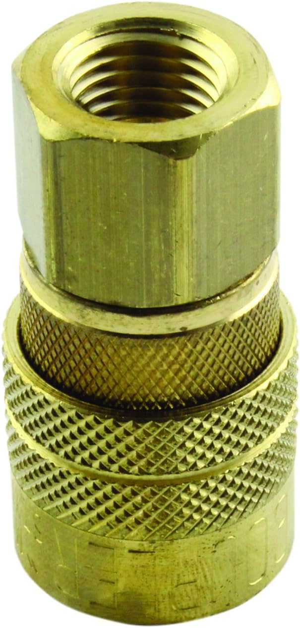 Milton (MK1669-1) 25-Foot Re-Koil Air Hose, M-Style Adjustable Pocket Blow Gun, and M-Style Air Coupler & Plug Kit - 1/4" Flow NPT, (6-Piece) - - 