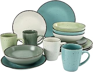 Creatable, 22234, Serie FASHION, Geschirrset, Kombiservice 16 teilig, Steinzeug