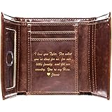 Swanky BadgerNEW Personalized Wallet - Trifold Wallet, ID & Card Slots