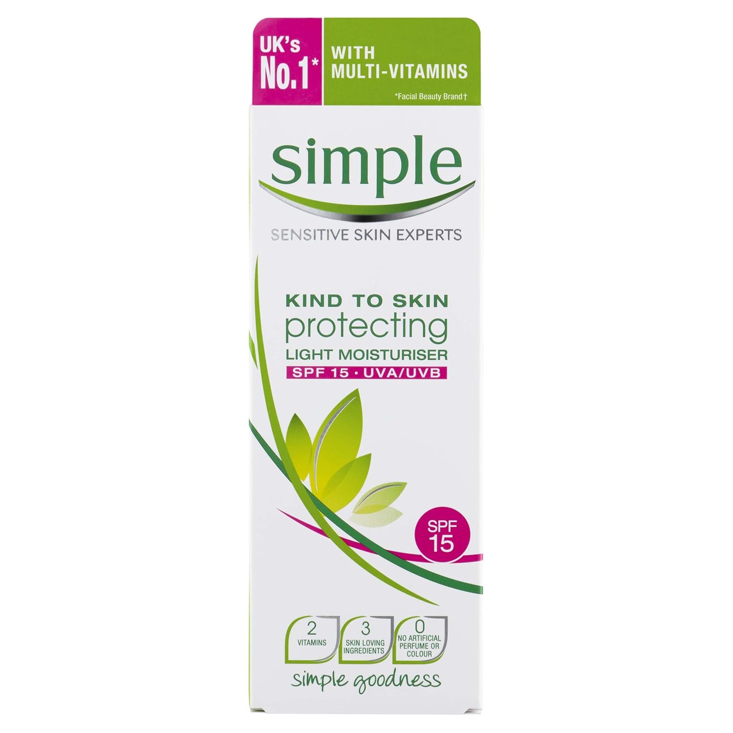 simple protecting light moisturizer spf 30