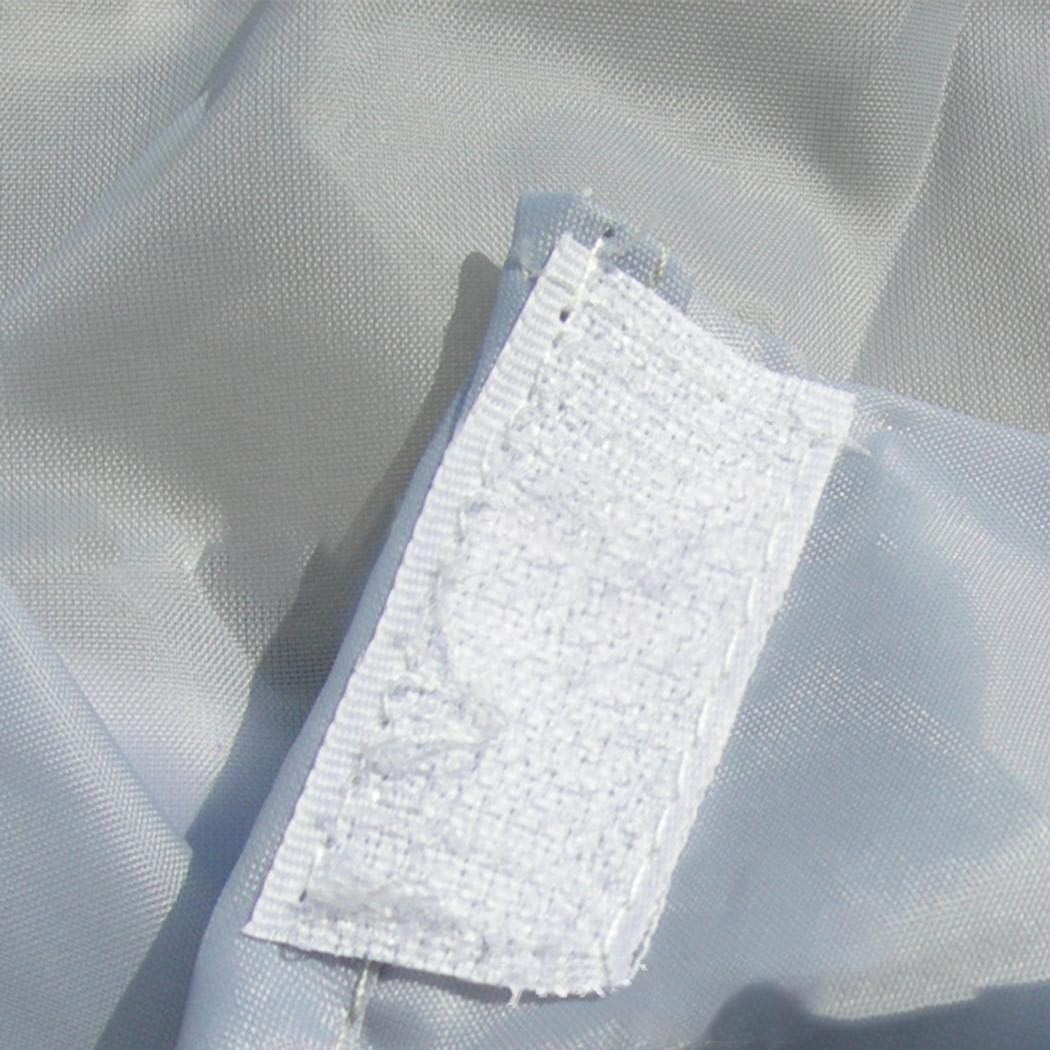 Didade Salon Barber Gown Cloth Hair Cutting Cloak Umbrella Hairdressing Cape Dye Dying (Grey)