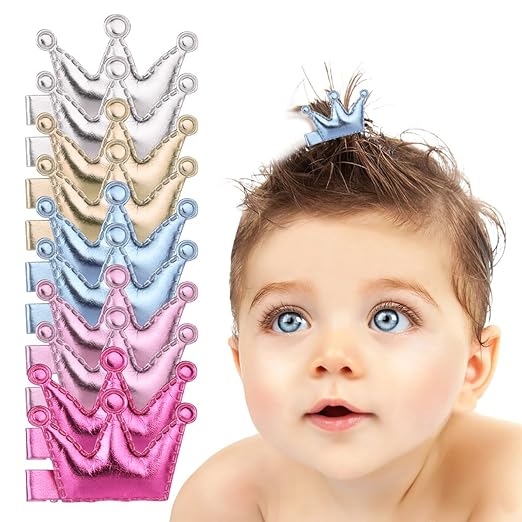 Acooe Baby Princess Hair Clips Princess Hair Clips For Kids Crown