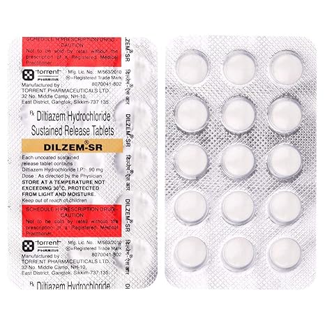 Dilzem SR - Blister Pack of 15 Tablets: Amazon.in