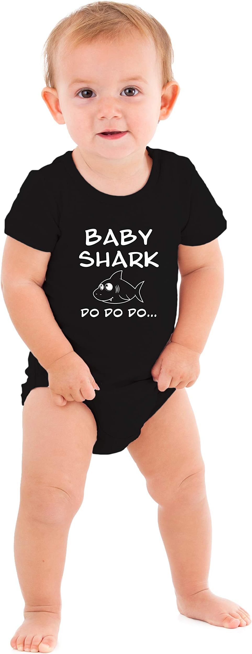 Baby Shark Baby Boy Girl Toddler Jumpsuit Bodysuit Clothes Outfit NB-24M Compatible with/Replacement for 'Shark