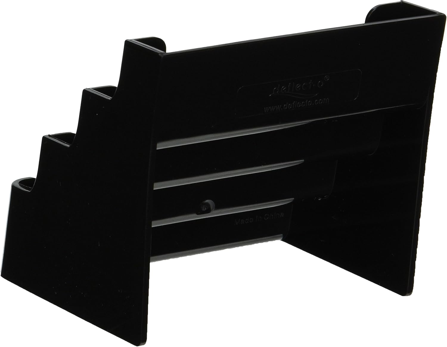 Deflecto 4 Tier Business Card Holder: Home & Kitchen