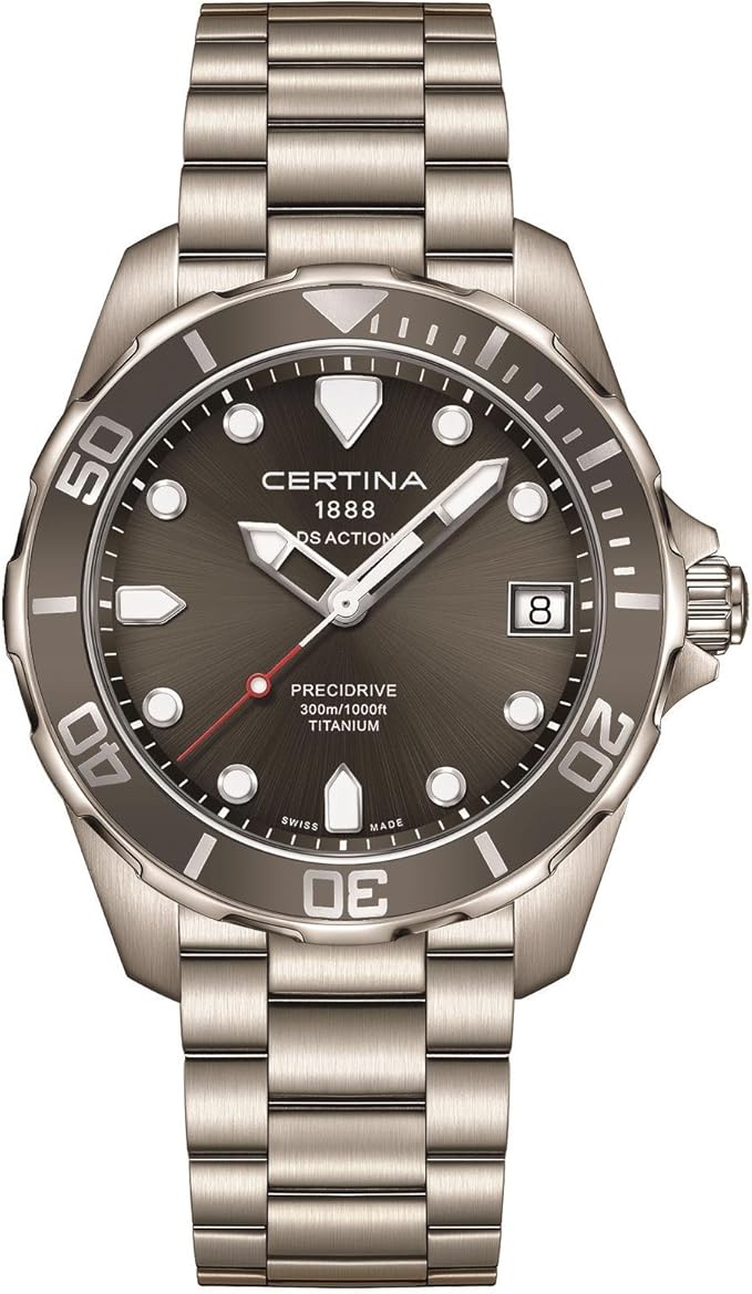 Certina DSAction1 HerrenArmbanduhr 41mm Titan Batterie C032.410.44.081.00 Amazon.de Uhren
