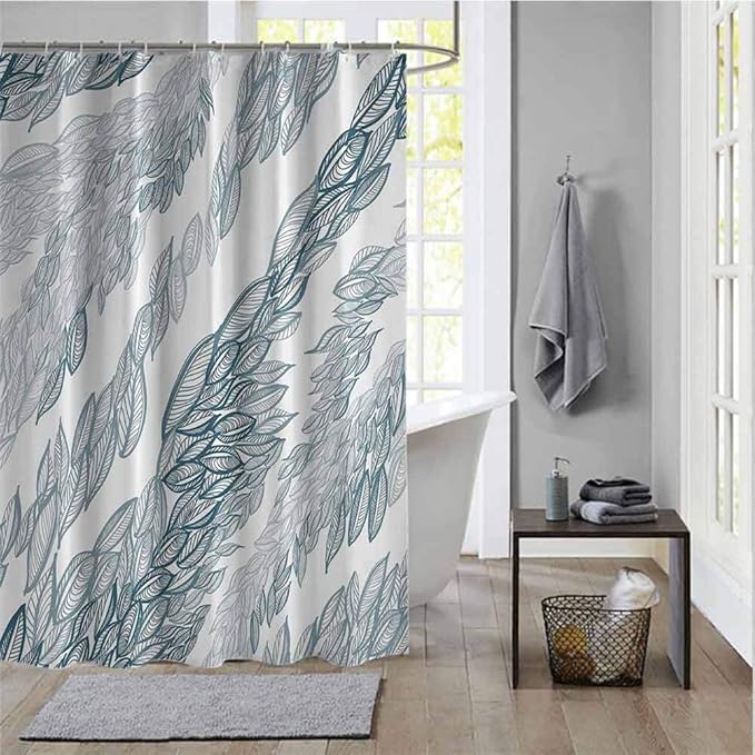 shower curtains sets bathroom Modern Art Home Decor,Striped