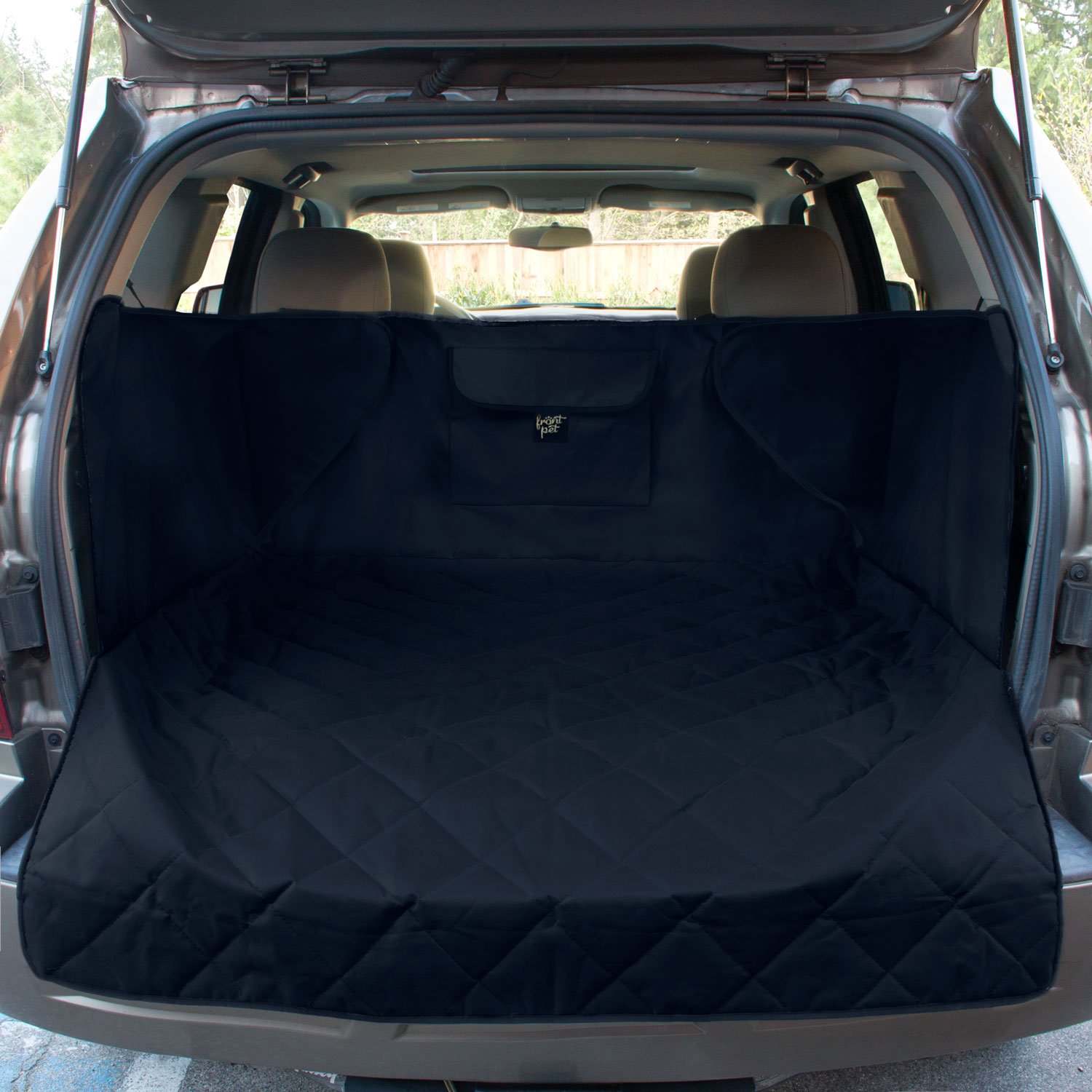 4. FrontPet Extra Wide Quilted Dog Cargo Cover for SUV