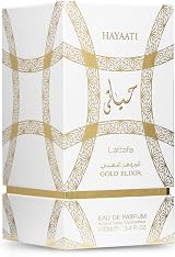 Lattafa Hayaati Gold Elixir for Women 3.4 oz EDP Spray view 3