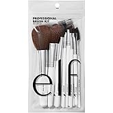 e.l.f. Professional Set of 12 Makeup Brushes, Pro-Worthy Makeup Brushes For A Flawless Full-Face Application, Vegan & Cruelty-Free