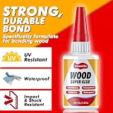 GleamGlee Super Glue for Wood 35g Clear Waterproof Bond Cement view 4