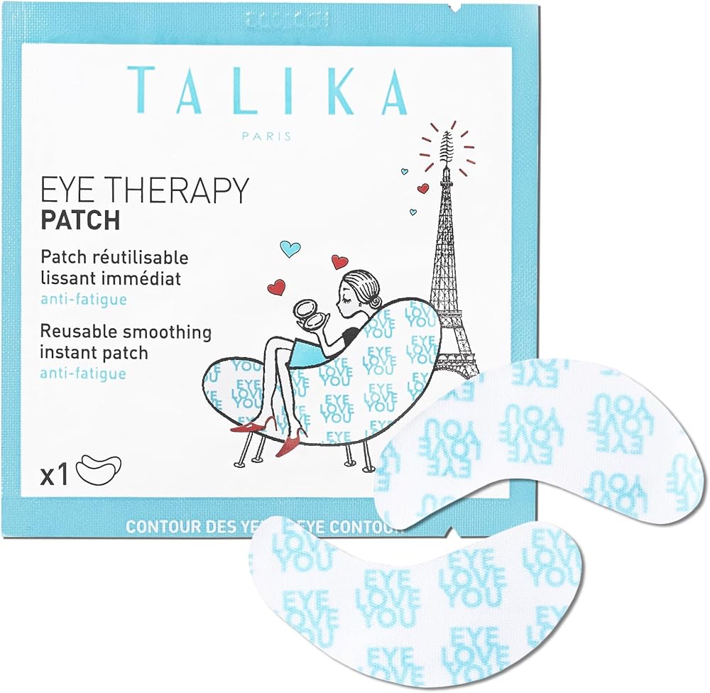 Talika Eye Therapy Patch - Dark Circles Puffiness Tired Eyes - Reusable Skincare