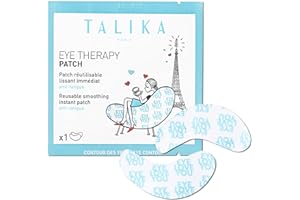 Talika Eye Therapy Patch - Instant Smoothing Under Eye Patches - For Dark Circles Puffiness & Tired Eyes - Reusable Under Eye Patch Skincare Eye Treatment