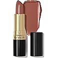 REVLON Lipstick, Super Lustrous Lipstick, Creamy Formula For Soft, Fuller-Looking Lips, Moisturized Feel in Nudes & Browns, Mink (671) 0.15 oz