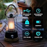HARPER LIVING Rechargeable LED Lantern with Power Bank 5000mAh Outdoor Light view 2