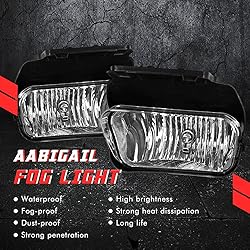A ABIGAIL Driving Fog Lights Lamps Replacement for