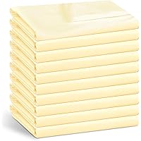 10 Pack Twin Size Flat Sheets Bulk Only Top Bedding Soft Polyester Massage Sheets Bedroom for Hotel, Hospital, Wrinkle Free, 