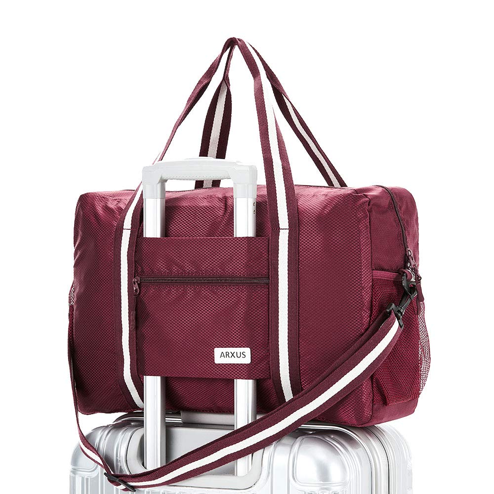 Arxus Travel Lightweight Waterproof Foldable Storage Carry Luggage Duffle Tote Bag